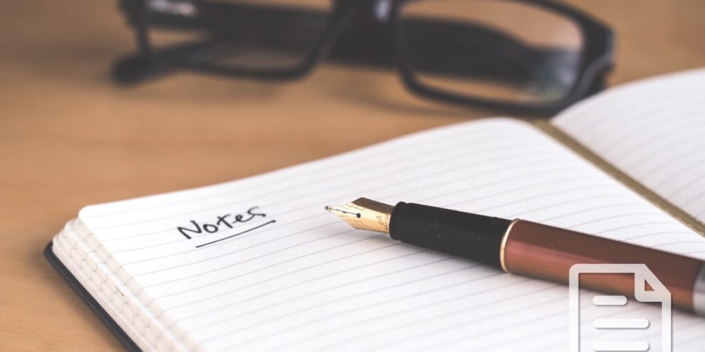 Write it down