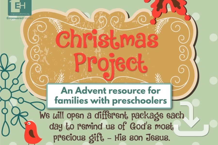 Preschool Advent Project