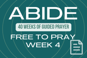 Abide: Free to Pray Part 4