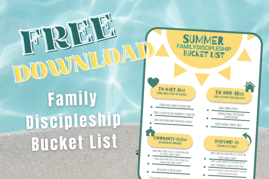 Family Discipleship Bucket List